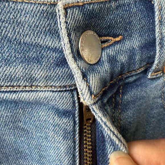 Dear John Holly Super High Rise Cuffed Straight Jeans Justice $228 27 - Picture 5 of 8